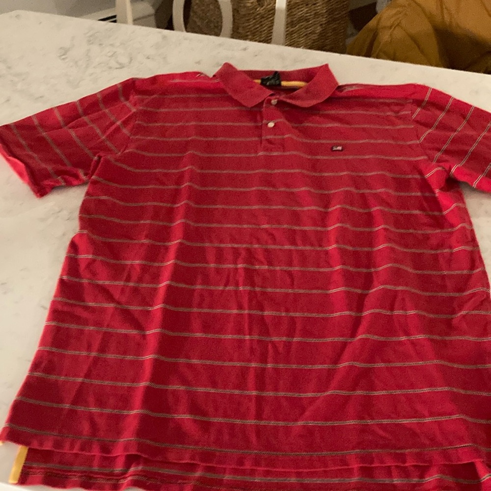 Polo jeans company Ralph Lauren szXL red striped polo. 👕